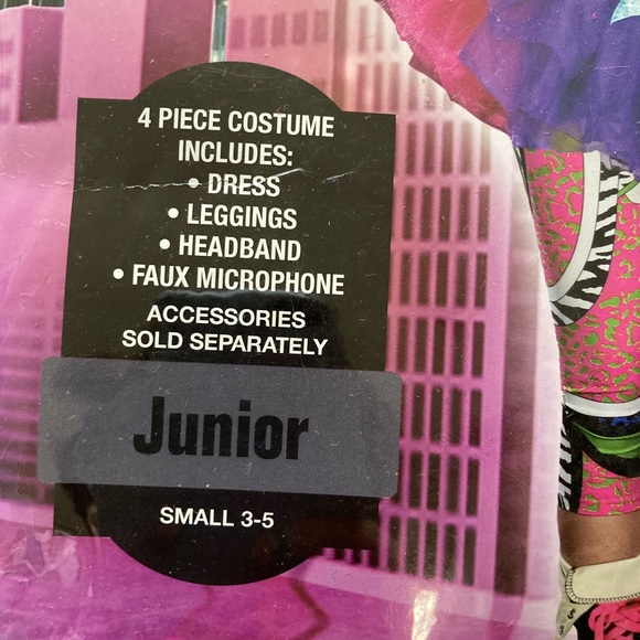 Dreamgirl Neon Pink Punk Rock Hip Hop Princess - Picture 4 of 4